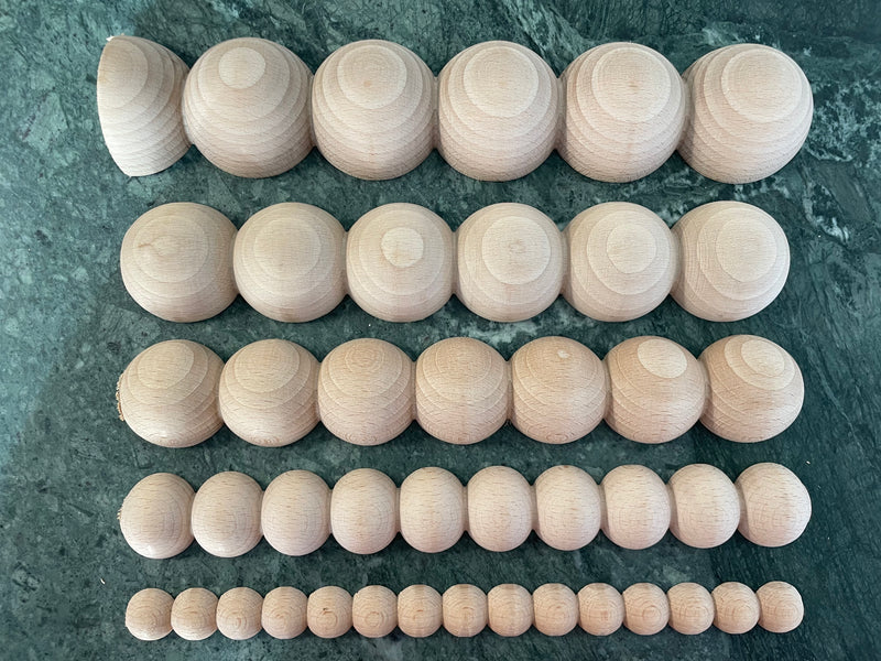 Panel Bubble L | Puinen koristelista | WallArk.