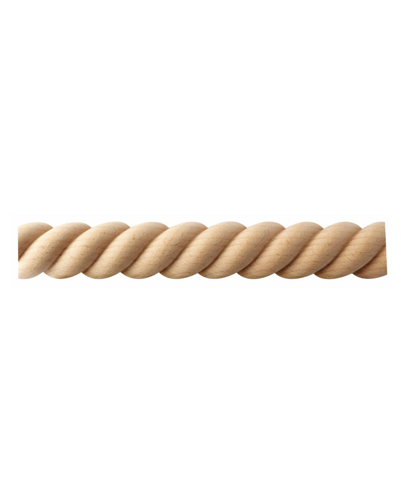 Panel Rope XS | Puinen puolipyöreä punoslista