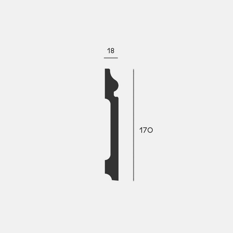 Floor 7 | Korkea jalkalista