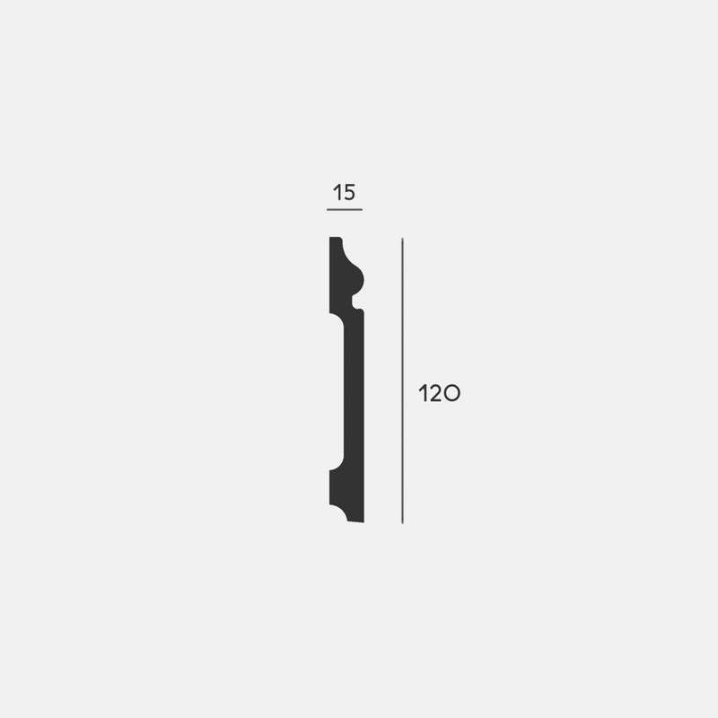Floor 2 | Keskikokoinen jalkalista