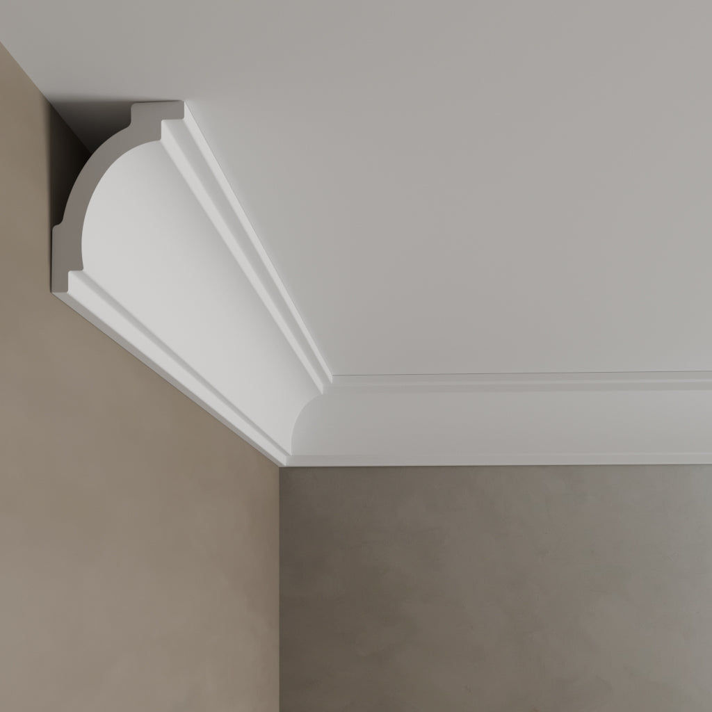 Ceiling 4  Medium-sized concave shaped coving - WallArk