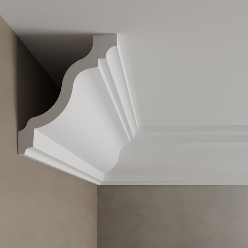 Ceiling 5 | Keskikokoinen pyöristetty kattolista